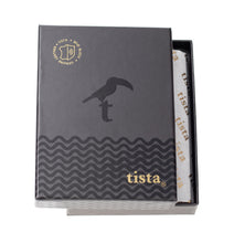 Charger l&#39;image dans la galerie, Tista - porte-cartes - mini-portefeuille avec porte-monnaie en cuir véritable lisse noir classique - blocage RFID, Homme - Femme
